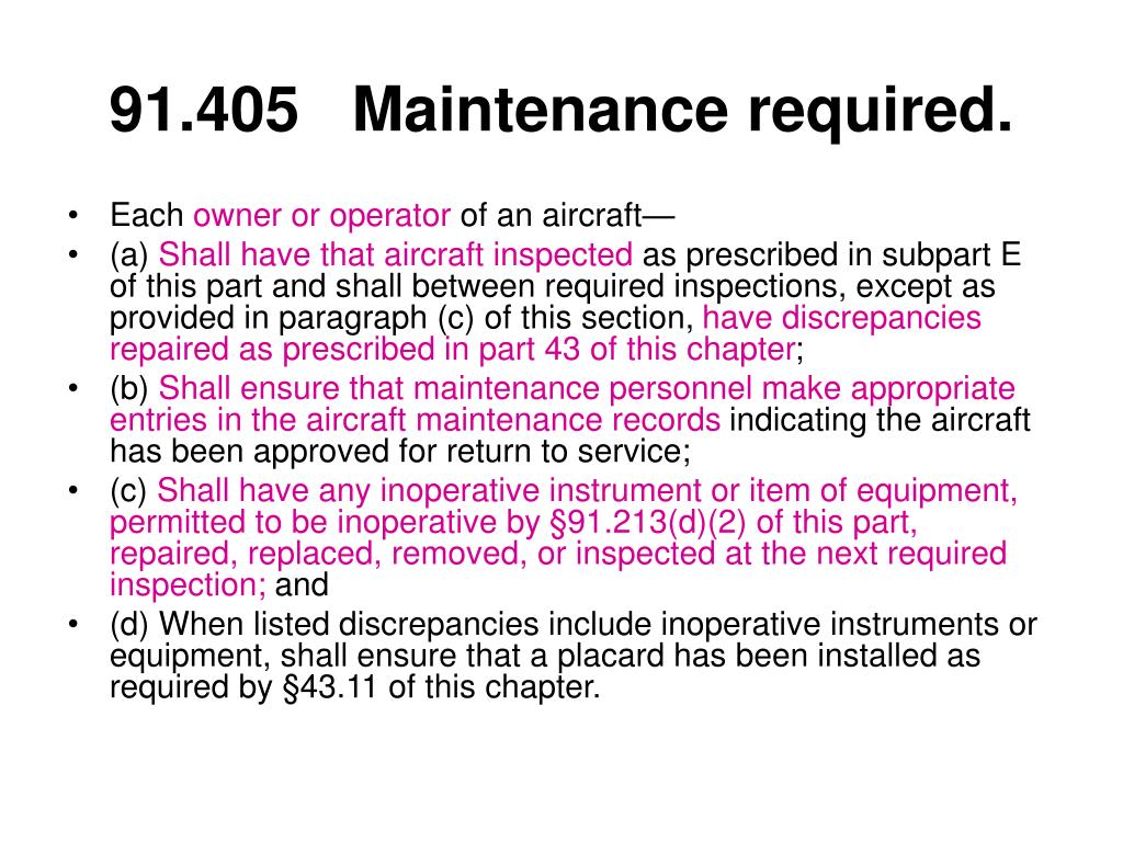 continuous airworthiness program part 121